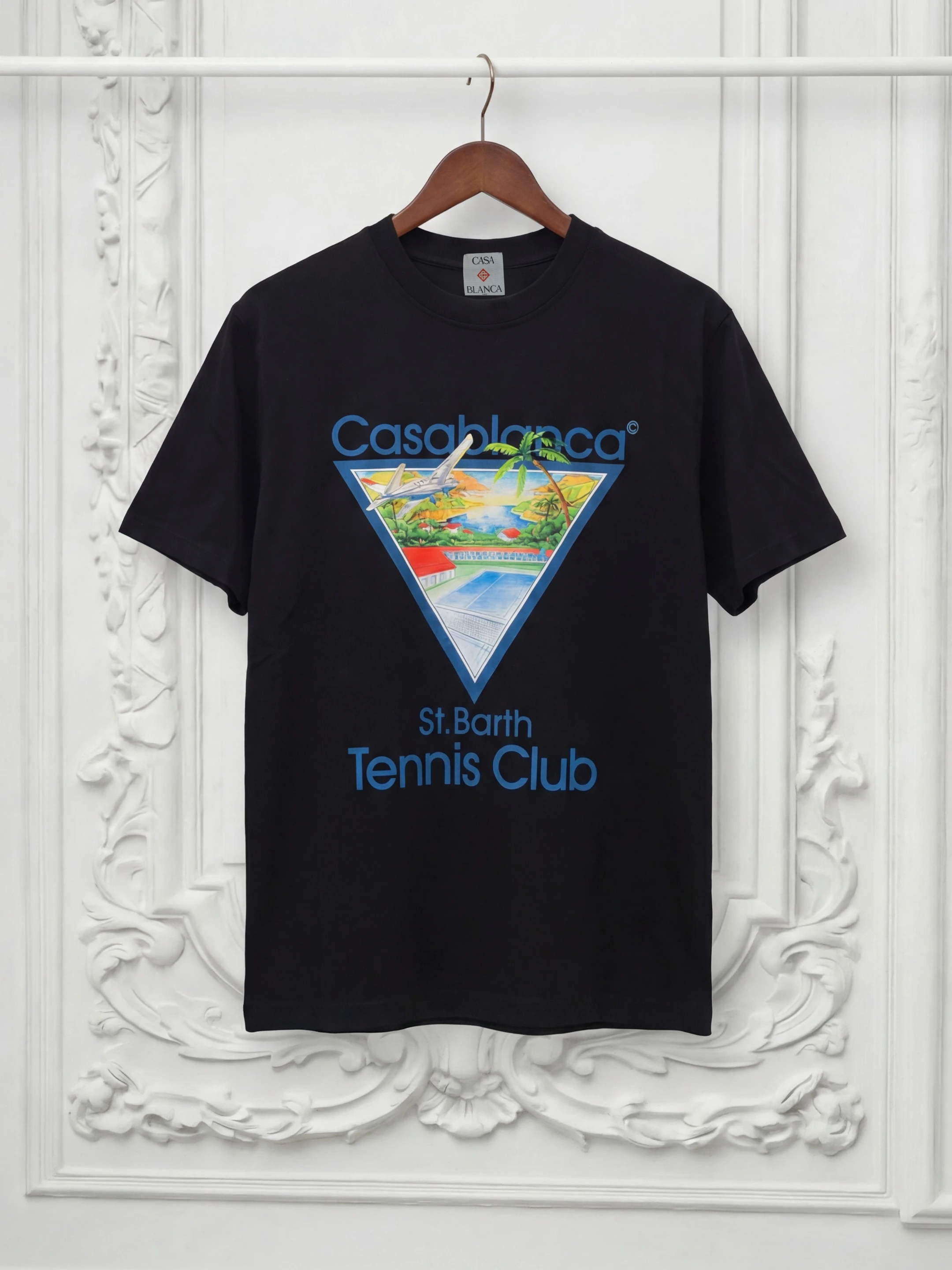 Casablanka Classic Logo Inspire Man White Tshirt