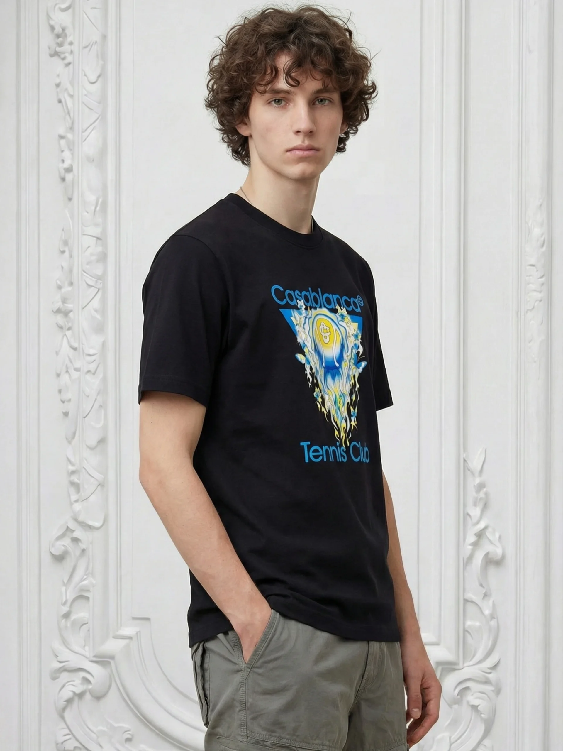 CASA Fire Tennis Inspire Mens Tshirt