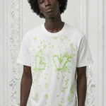 LVE Scattered Lv Logo Inspire Men Tshirt - White