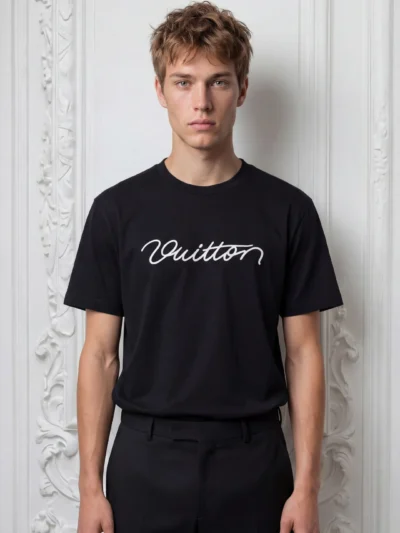 LVE Men Black Tshirt