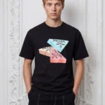 PRDA Triple Triangle Inspire Men Tshirt - Black