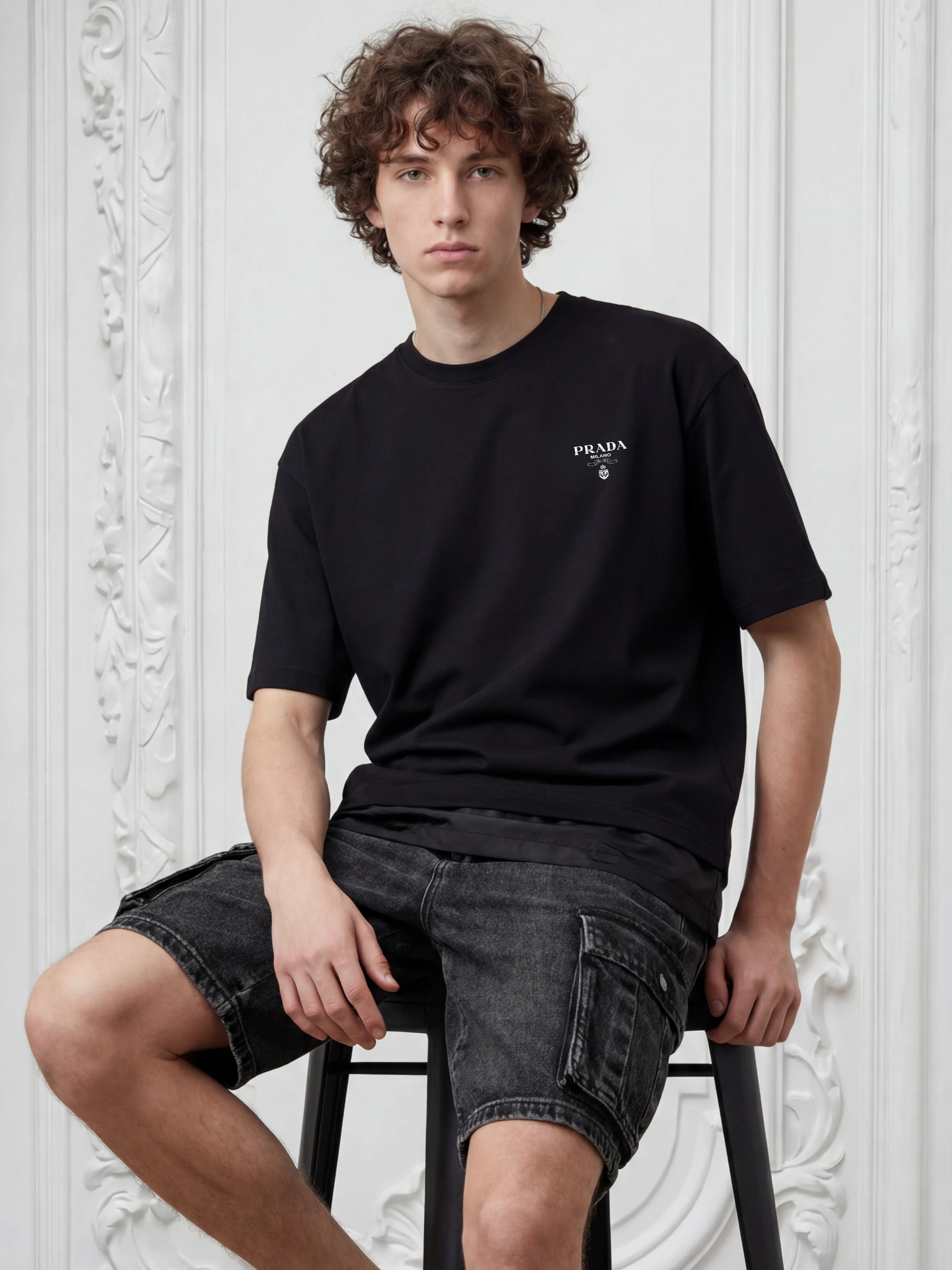 Prata Vintage Logo Inspire Man White Tshirt